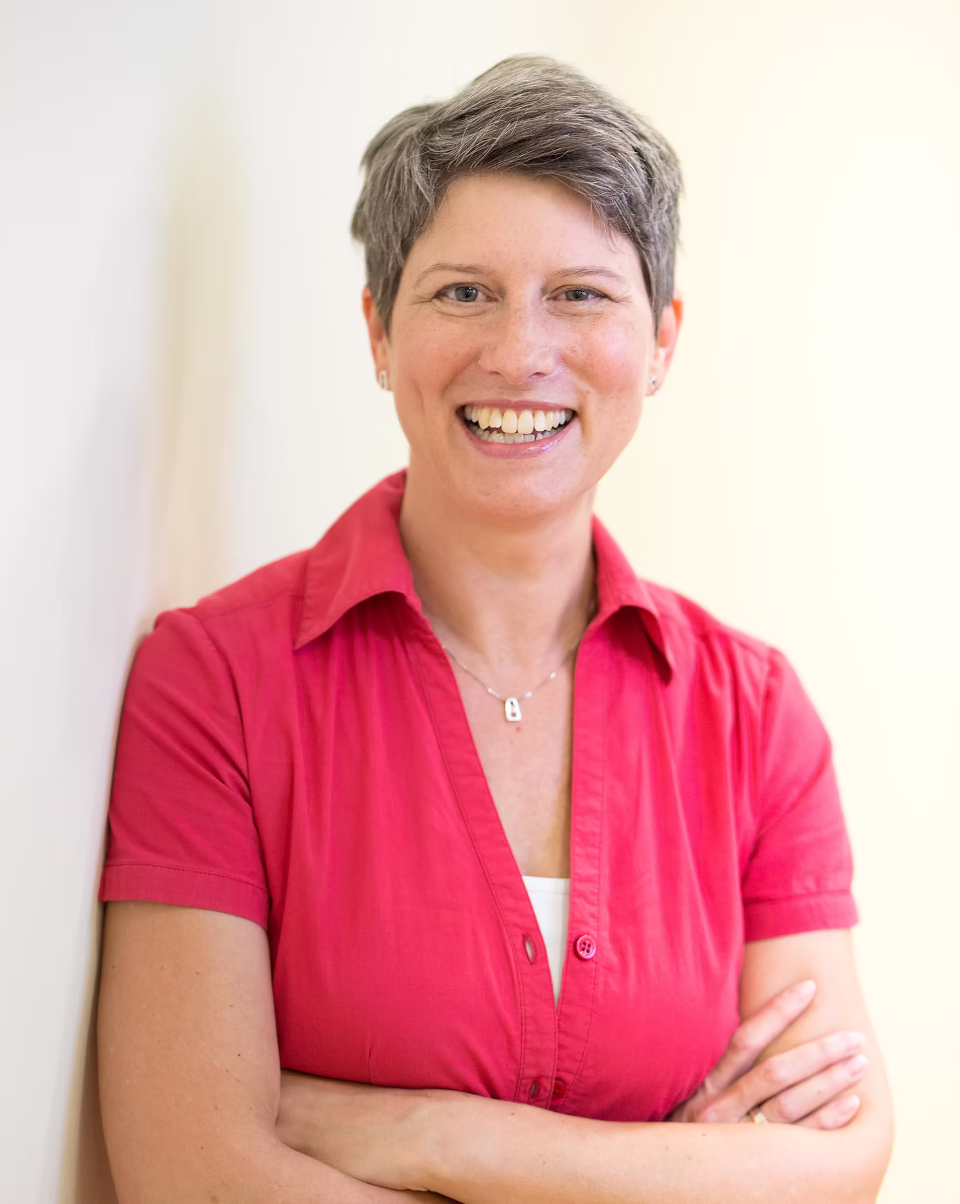 Portrait von Claudia, Hebamme in Essling